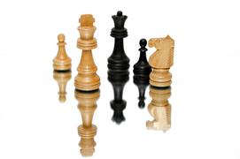 Strategic chess pieces symbolizing investment strategy